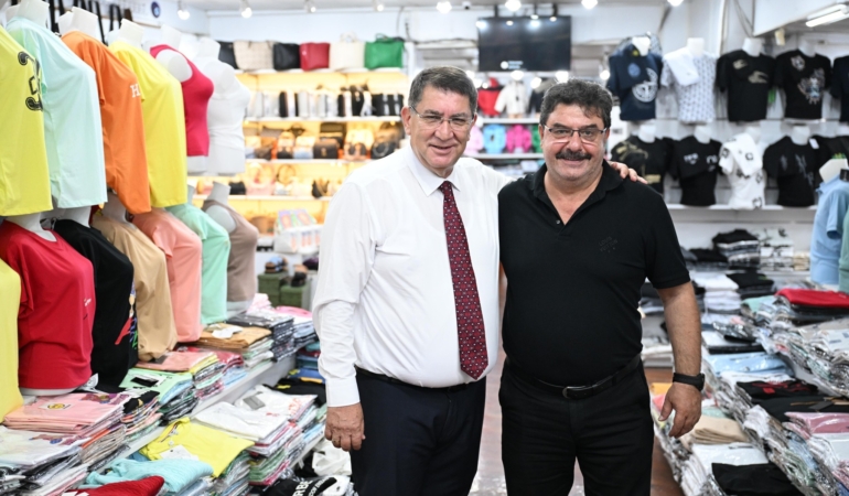 Başkan Ergin’den Esnafa Destek Ziyareti!