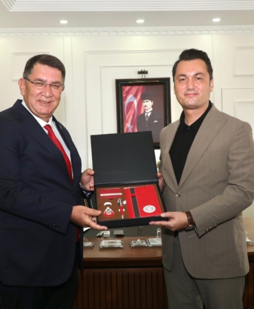 AESOB’dan Kaymakam Öztürk’e Hayırlı Olsun Ziyareti