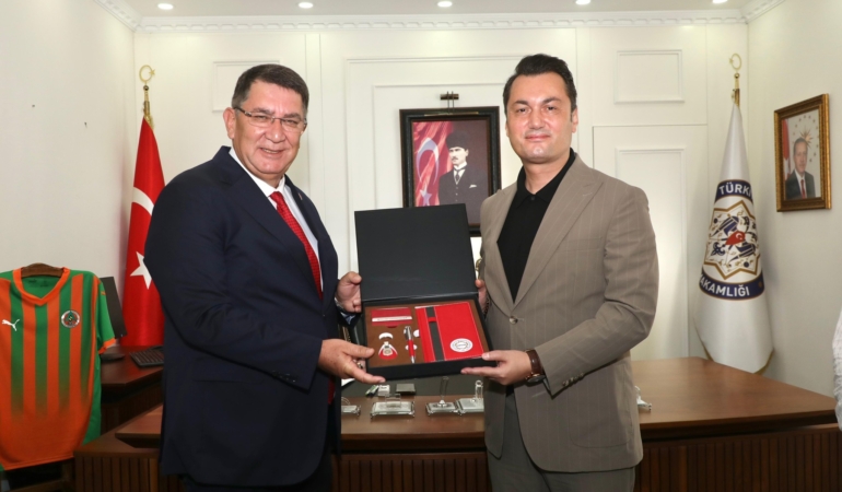 AESOB’dan Kaymakam Öztürk’e Hayırlı Olsun Ziyareti