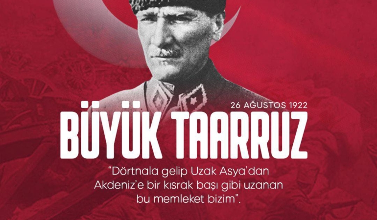 Atatürk’ü ve Şehitlerimizi Saygıyla Anıyoruz