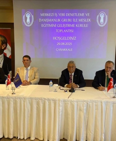 Çanakkale’de Esnaf ve Sanatkarlar Toplandı