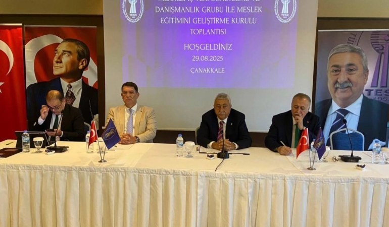 Çanakkale’de Esnaf ve Sanatkarlar Toplandı