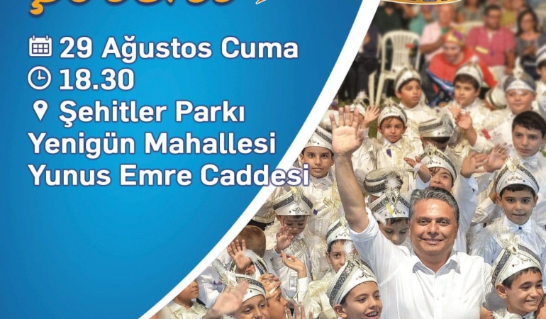 11. Sünnet Şöleni’ne Davetlisiniz!