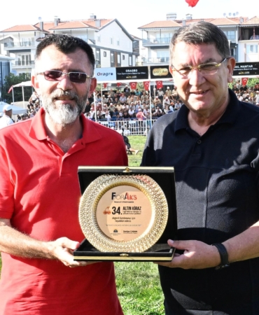 Korkuteli’de Altın Kiraz Güreşleri Coşkuyla Yapıldı