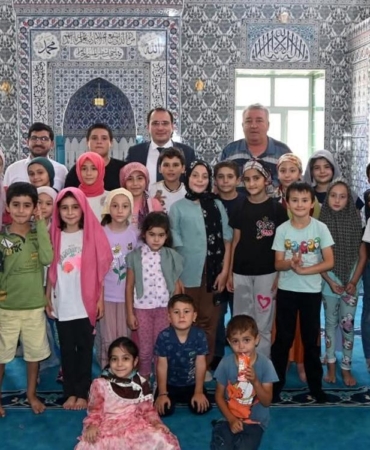 Kaymakam Kuran kurslarını denetledi