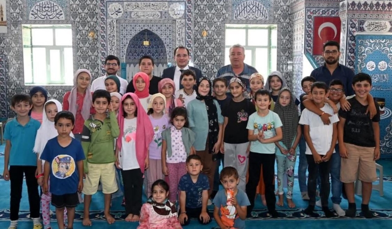 Kaymakam Kuran kurslarını denetledi