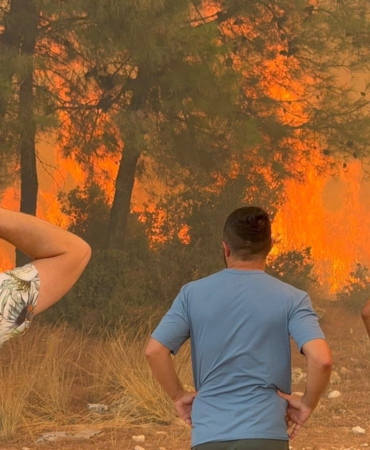 6 aydaki 118 orman yangınında, 540.2 hektar alan zarar gördü