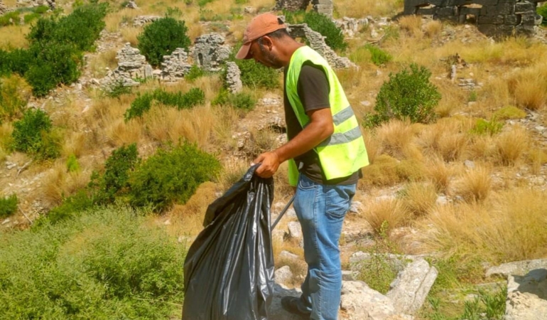 Tarihi bölgelerde çevre temizliği