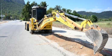 Kemer’de altyapı çalışmaları