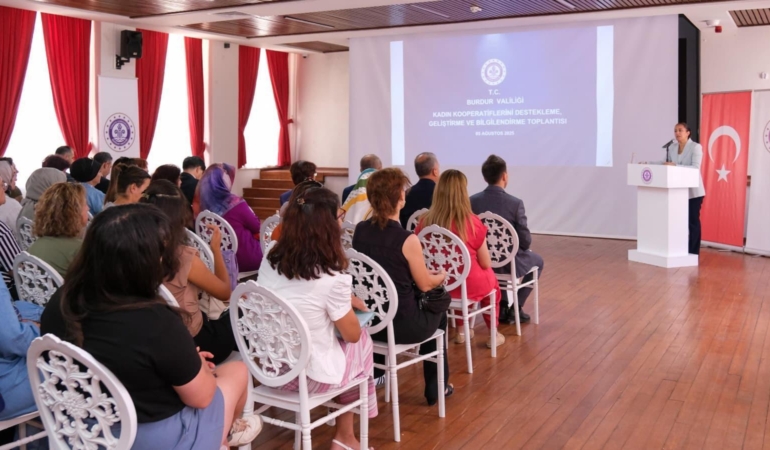 Kadın kooperatiflerine bilgilendirme toplantısı