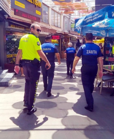 Zabıtadan sokak denetimi