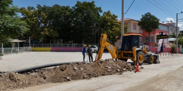 50 yıllık eski borular yenilendi