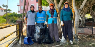 Alanya’da yeşil alanlar kadınlara emanet