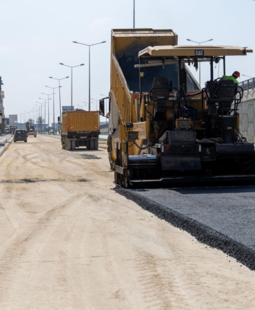 D400 güzergahında alt ve üstyapı çalışmaları