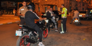 Yalvaç’ta motosiklet denetimi