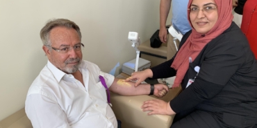 Hastaneye damar görüntüleme cihazı bağışlandı