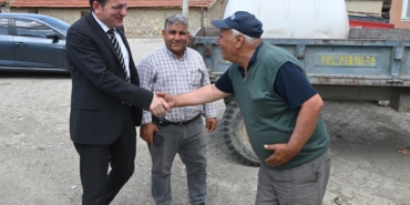 Kaymakam Türker’den köylerde inceleme