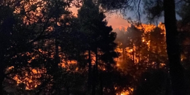 Eğirdir’de orman yangını kontrol altında