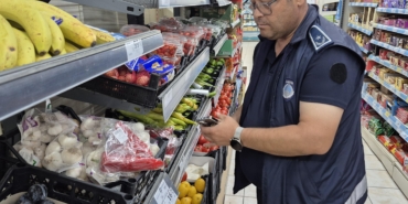 Eğirdir’de zincir marketlere denetim