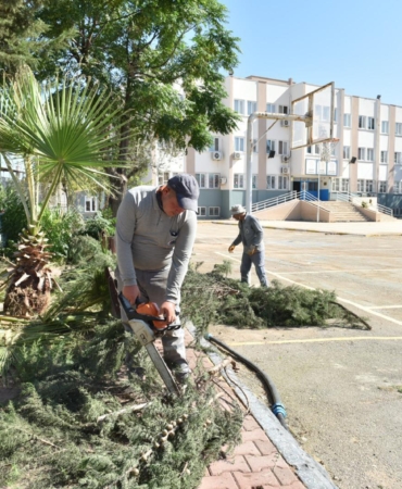 Okul bahçeleri Kepez’le güzelleşiyor