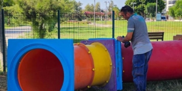 Köpek Eğitim Parkı’na yeni parkurlar