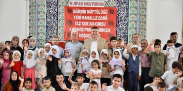 Yaz Kur’an kursları törenle sona erdi