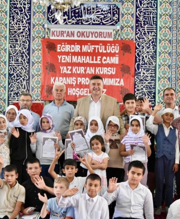 Yaz Kur’an kursları törenle sona erdi