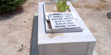 Mezar taşlarına zarar verdiler