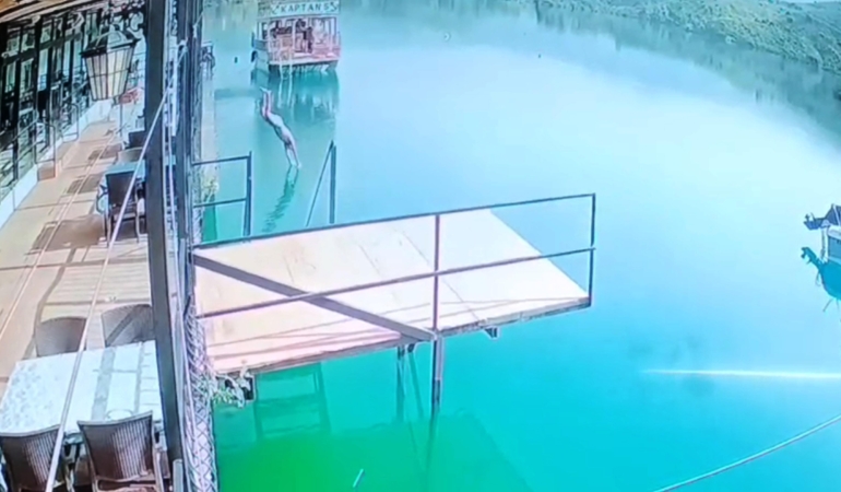 ‘Yasak’ tabelasına rağmen atladığı baraj gölünde boğuldu