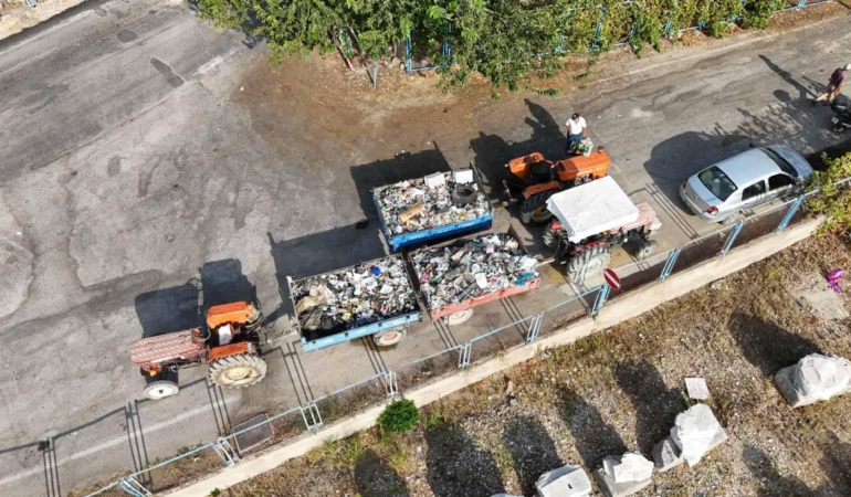 Perge Antik Kenti’nde çevre temizliği