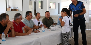 Tekirova pazar yerinde kuralar çekildi