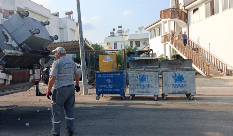 Kemer’de 7 ayda 40 ton çöp toplandı