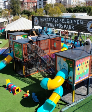 Yaz tatilinde eğlencenin adresi Teneffüs Park