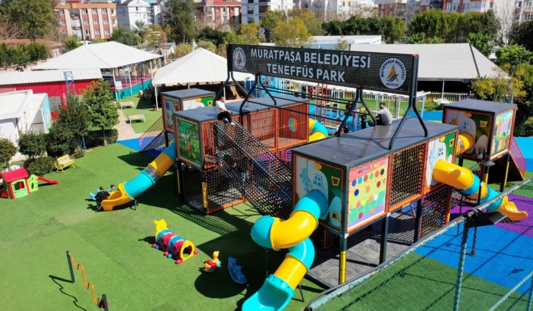 Yaz tatilinde eğlencenin adresi Teneffüs Park