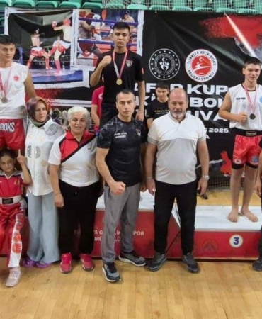 Burdurlu sporculardan 12 madalya