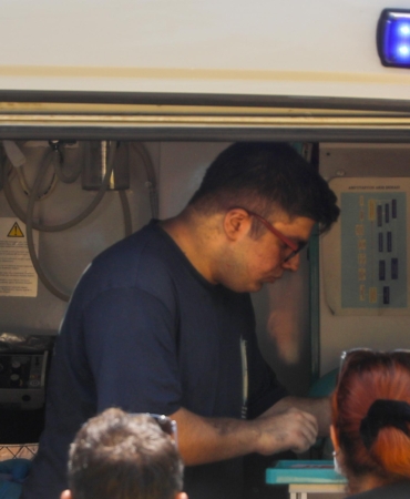 Klima yangınında ev büyük hasar aldı