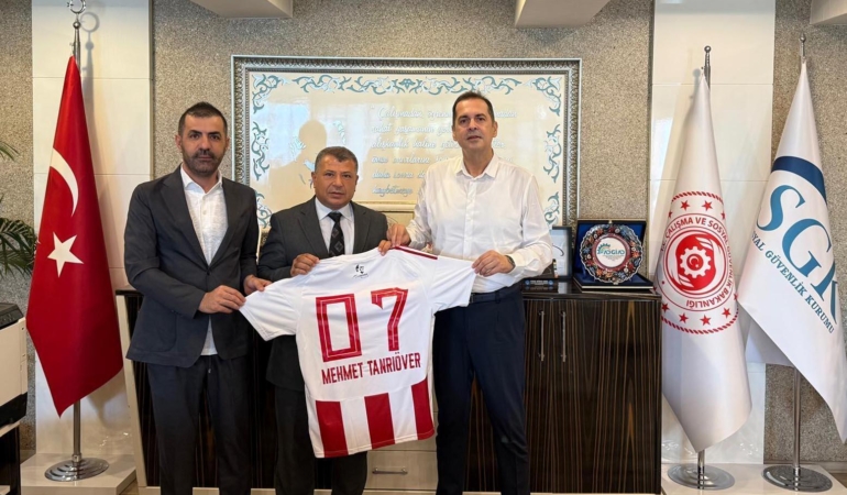 Antalyaspor’dan SGK’ya ziyaret