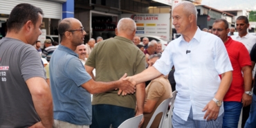 Başkan Özçelik sanayi esnafıyla buluştu