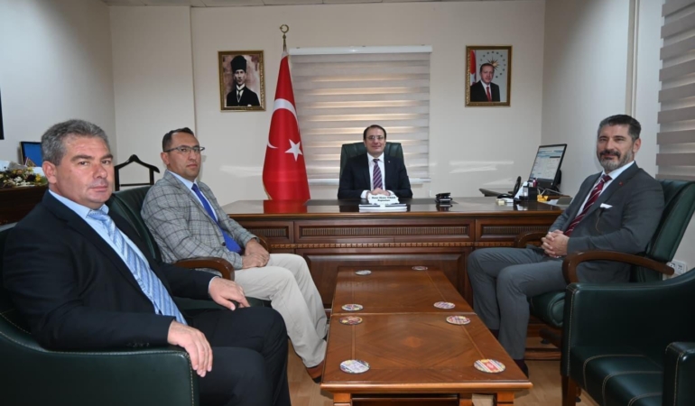 Genel Müdür Eryılmaz’dan Kaymakam Türker’e ziyaret