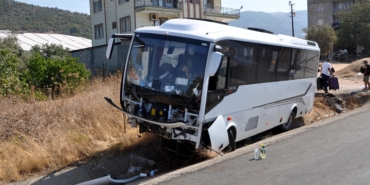 Midibüs şarampole düştü: 9 yaralı