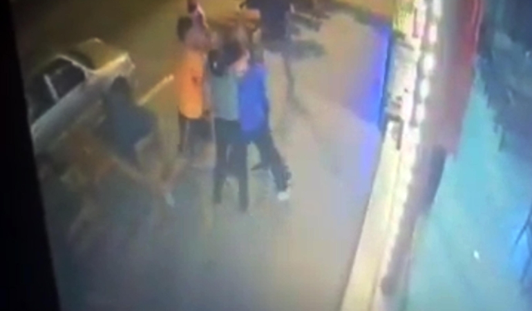 Antalya’da oda başkanının 2 kişiyi öldürdüğü olay kamerada