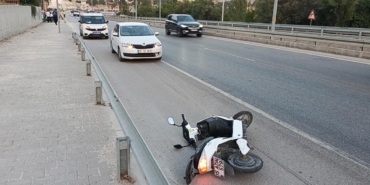 Motosiklet kazası: 1 yaralı