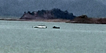 Burdur’da yangın tatbikatı sırasında eğitim uçağı göle düştü