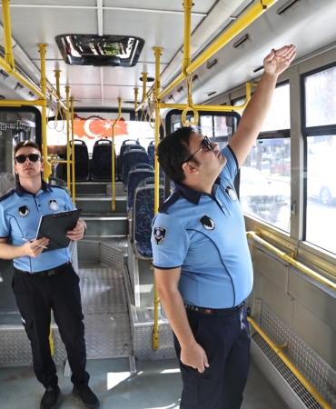 Halk otobüslerinde klima denetimi sürüyor