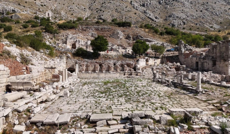 Sagalassos odeonu gün yüzüne çıkarılıyor