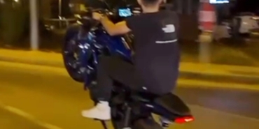 Motosikletle akrobatik hareketlere ceza