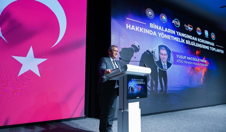 Hacısüleyman: Yangın yönetmeliği ‘mükemmel’ değil, ‘uygulanabilir’ olmalı