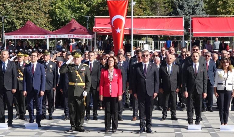 Burdur’da 30 Ağustos kutlandı /Video eklendi