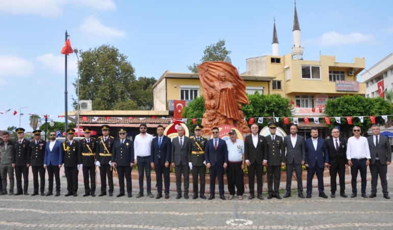 Gazipaşa’da Zafer Bayramı kutlandı