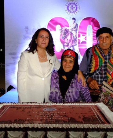 Burdur’da 30 Ağustos kabul töreni